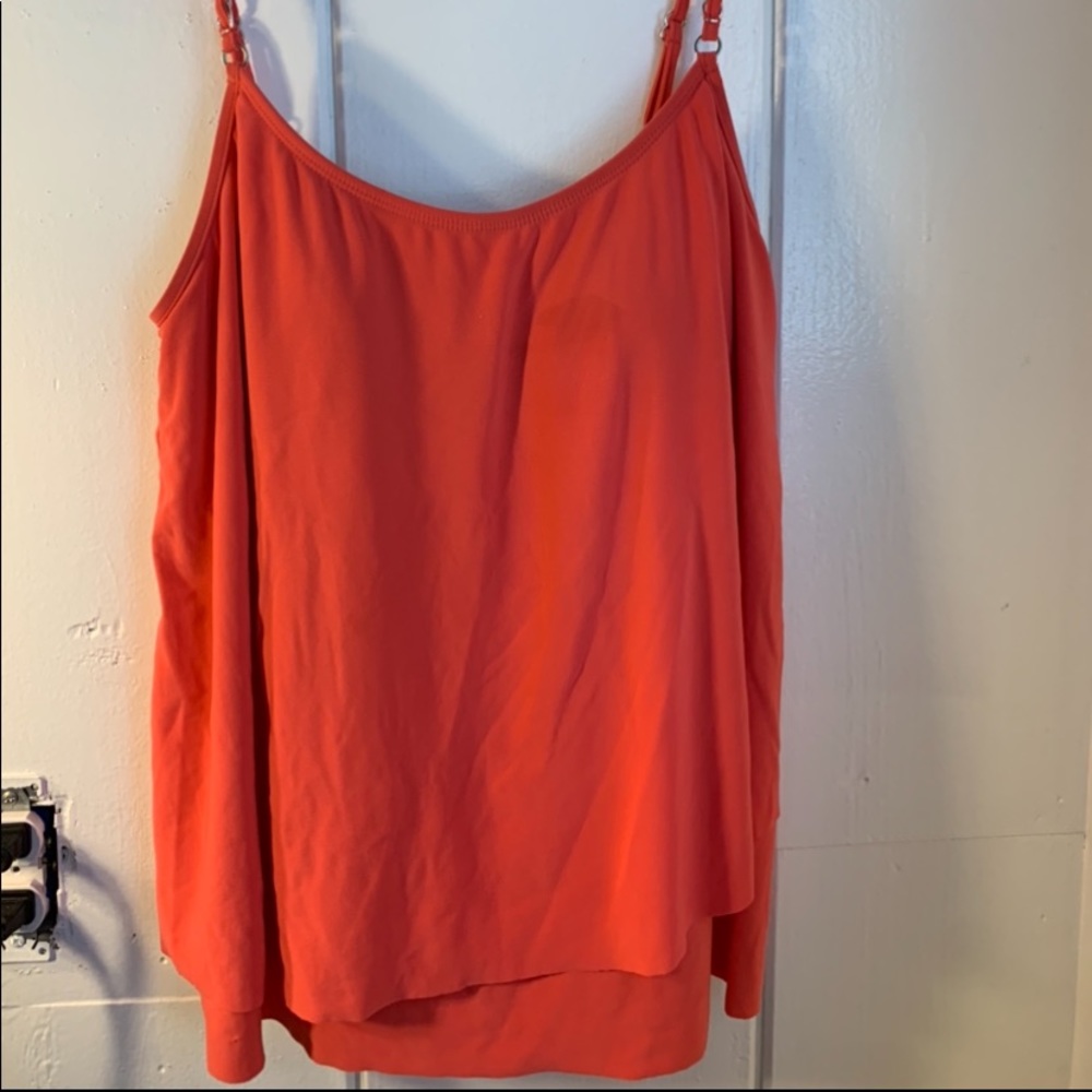 Pink Tankini Top Size L